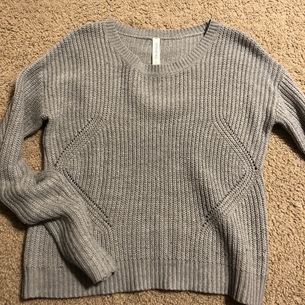 Soft grey sweater